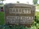Barrett: Ishuel O & Zella Daisy Wisely Headstone