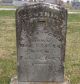 Cynthia Butcher Headstone 1869