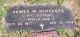 James William Huffaker military marker