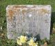Sarah E Woody McMahan headstone